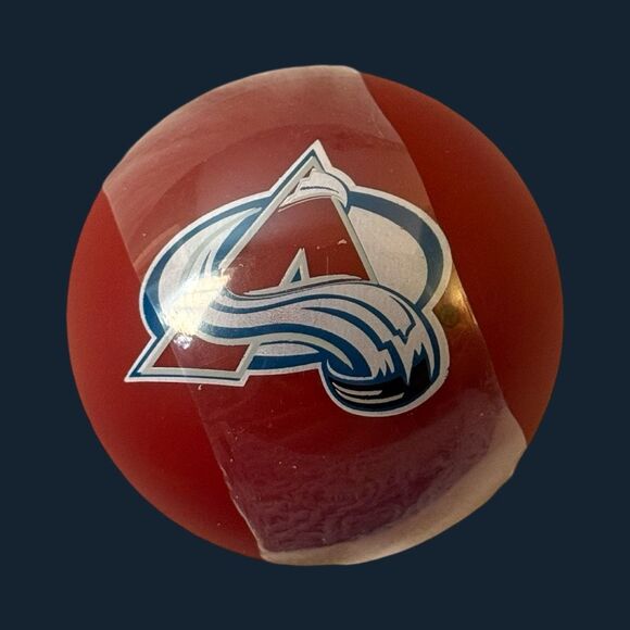 Franklin Colorado Avalanche Franklin Shot Zone Mini Hockey Replacement Ball B22 - Picture 3 of 4